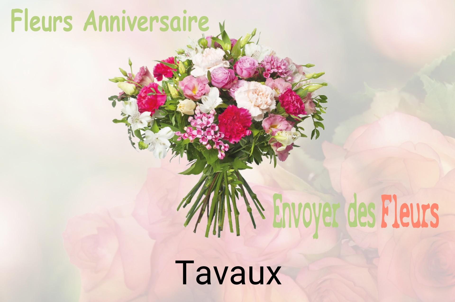 Bouquet de fleurs d’anniversaire livré à Tavaux