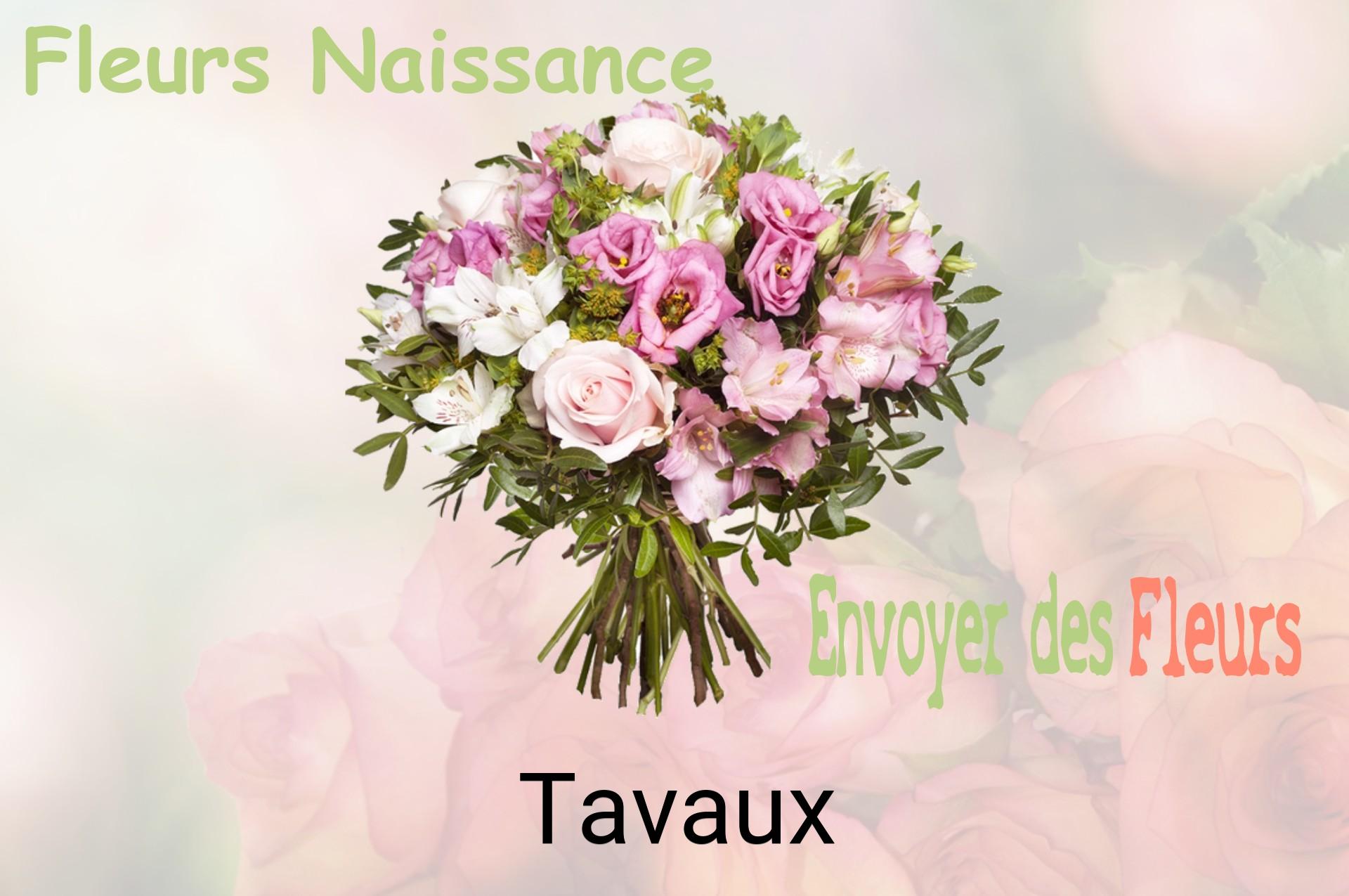 Bouquet de fleurs de naissance livré à Tavaux